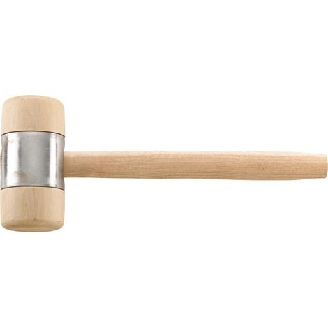 Maillet bois DIN 7462B Tête-D. 70x140mm FORTIS