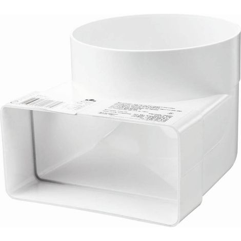 Chicane pour conduit de ventillation 125mm