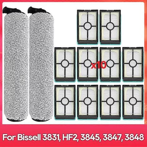 Filterbürstenaufsatz, kompatibel mit den Staubsaugern Bissell Crosswave Hard Floor Expert 3831, HF2, 3845, 3847 und 3848 (1/5)