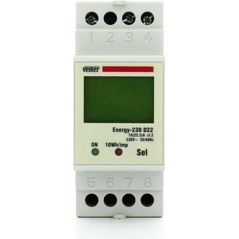Vemer energy 230 d22 contatore di energia ve044400 (1/3)