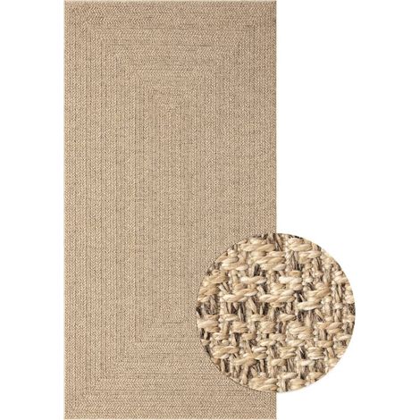Tapis 80x150 aspect jute intérieur et extérieur (1/5)