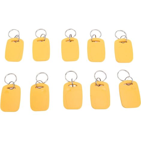 GOTOTOP Lot de 10 porte-clés à puce électronique (1/5)