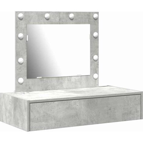 Maison Exclusive - Schminktisch mit Schubladen Grau 83 x 40 x 70