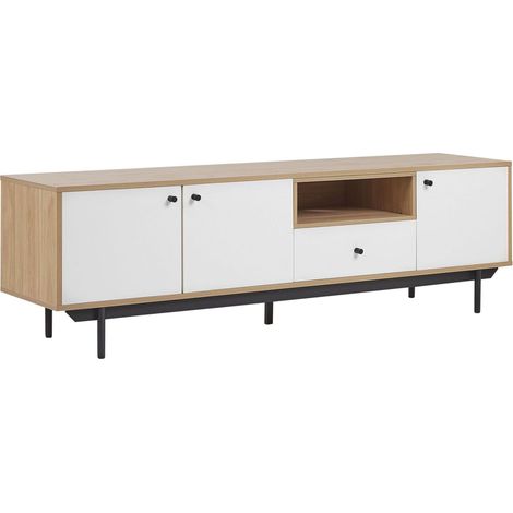 TV Stand ITACA Brown/ White (1/5)