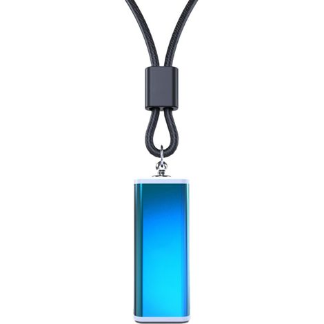 Tragbarer USB-Luftreiniger mit Anionentechnologie zur Staubentfernung (blau) (1/5)