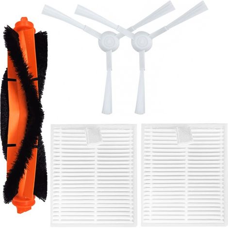 Kit de filtres et brosses pour aspirateurs robots Xiaomi Mi S20, E10, E10C, E12 et Mijia 3C (1/4)