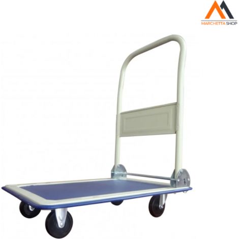 CARRELLO CLEVER RIBALTABILE ACCIAIO E PVC 150 KG