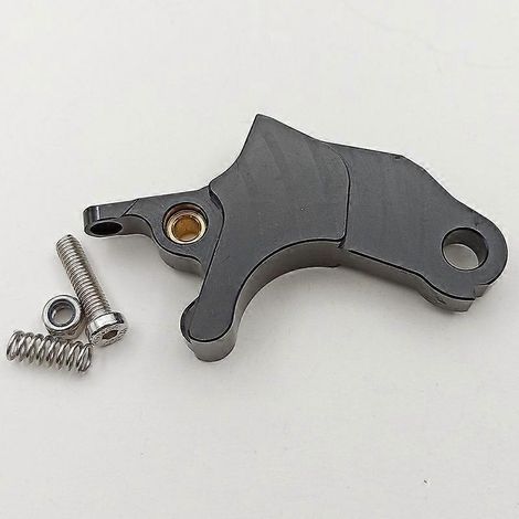 Suitable for Suzuki motorcycle GS500E/F modification adjustment aluminum alloy clutch handle screw bracket accessories( Black front) (1/5)