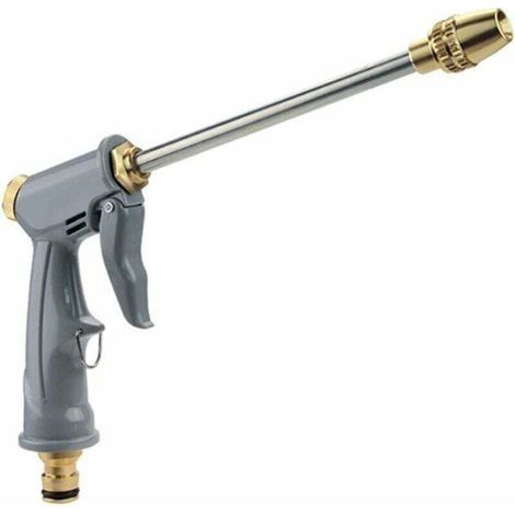 Pistolet à eau de lavage de voiture à haute pression domestique outil de jardin H1 pistolet à longue tige (1/4)