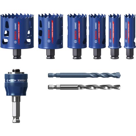 Bosch EXPERT Multi Material Power Change Plus Hole Saw Set 9 pcs 2608901907 (1/5)