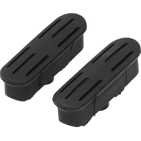 Pieds avant pour moto BMW R1200GS (2005-2013), en caoutchouc noir, paire de repose-pieds de qualité.