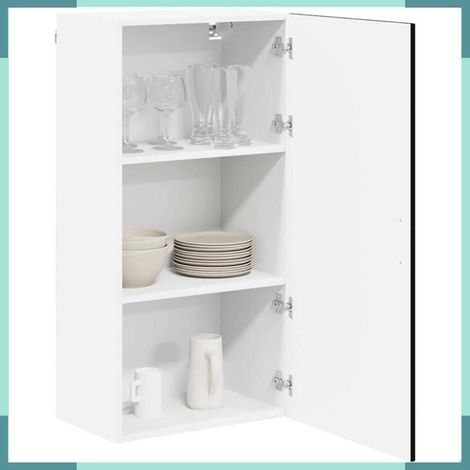 884775 Armoire de cuisine avec stockage Kalmar Noir 50 x 31 x 100 cm (1/5)