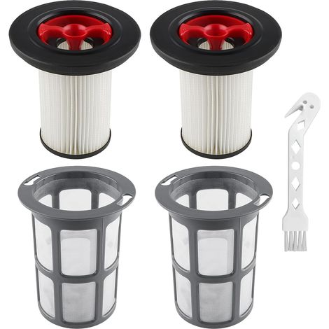 Pack of 2 Replacement Filters and Vacuum Cleaner Filter Lint Protection Compatible with Bosch Unlimited Gen2 Series 8 Vacuum Cleaner HEPA Filter Compatible with Bosch 12036642, 12023349 with (1/5)