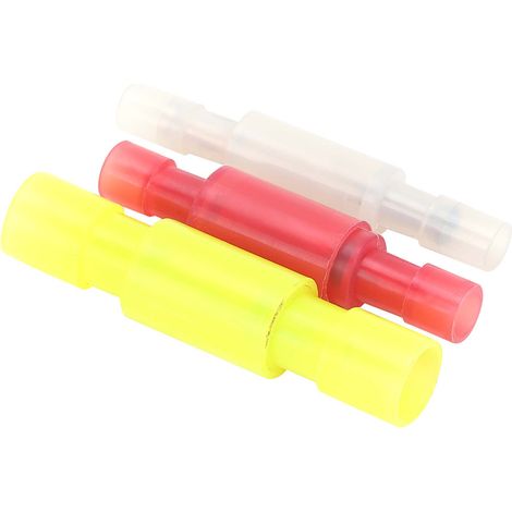 Kit 90 pièces de cosses électriques isolées nylon mâle femelle à sertir pour stands d'exposition et éclairage (1/5)