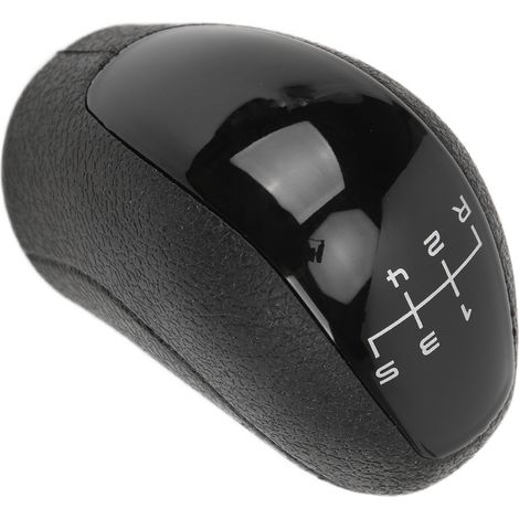 Manette de vitesse 11mm/0.43in pour Mercedes VITO VIANO W639 03-105, pommeau de levier de vitesses de remplacement, intérieur diamètre 11mm, noir, compatible boîte de vitesses (1/5)