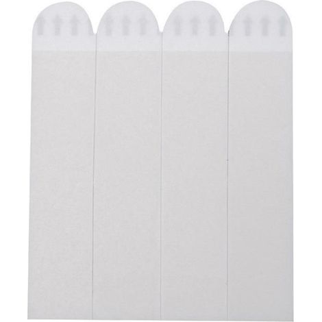 Grandes bandes de recharge robustes et étanches, adhésif double face réutilisable sans traces, mini crochets muraux pour photos, lot de 60 (1/5)