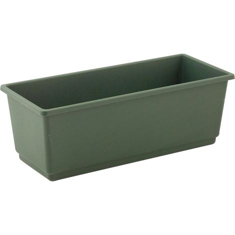 vaso da giardino per gerani verde, 30 cm
