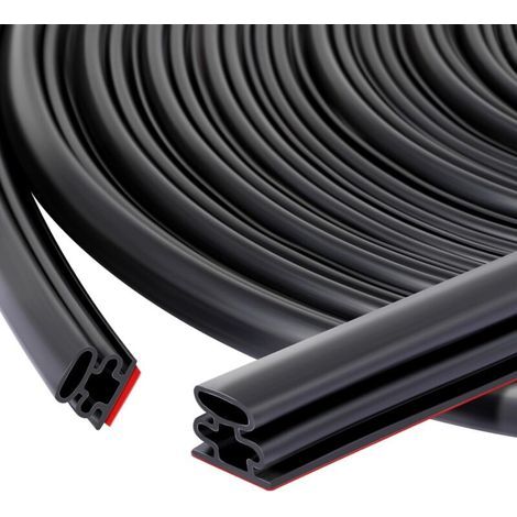 10M Joint Porte, Caoutchouc Autocollant Isolation Thermique Et Phonique, Pour Fenêtre Et Véhicule (1/5)