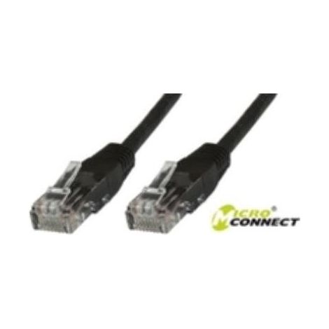 Microconnect 20m Cat5e UTP - Cable de red (Cat5e) Negro (1/3)