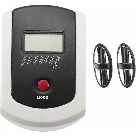 Compteur Vélo Fitness avec Capteur de Fréquence Cardiaque et Vitesse pour Vélo Magnétique Stationnaire (1/5)