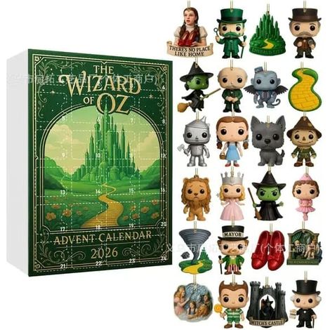 Calendrier de l'Avent Père Noël en verre de mer 2026 – Compte à rebours de Noël du Petit Père Noël Green Saga Green Fairy Tale (1/5)