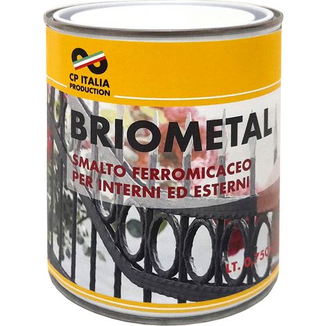 Smalto micaceo grosso briometal gr. scuro 710 lt.0,750