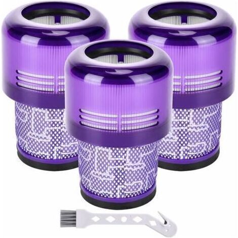 Filter für Dyson V11, 3er-Pack Ersatzfilter für Dyson V11, V15, SV14, SV17, SV22 Detect Animal Absolute Extra Pro Torque Drive Motorhead Staubsauger, ersetzt DY-970013-02, TRIMEC (1/4)