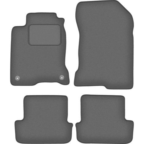 Alfombrillas de grafito para Renault Laguna III Coupé (2007-2015)