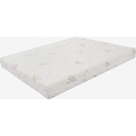 Guscio per Materasso sfoderabile - 120x190 - tessuto AloeVera. alto 20 cm