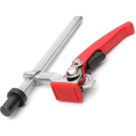 Serre-joint à cliquet robuste pour établi, dispositif de serrage rapide pour table --- (1/5)