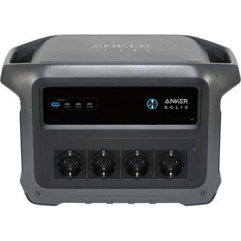 Anker SOLIX C1000X Gen 2 Stazione Elettrica Portatile - 1024Wh, Generatore Solare 4x2000W
