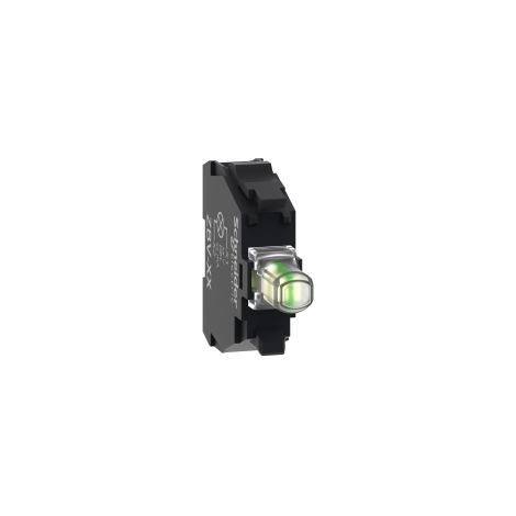 Elemento luminoso Ø22 - LED universale alta protezione, 110..240Vac, 300 VA a 230 VAC, 120 VA a 120 Vac a vite - ZBVGM1T
