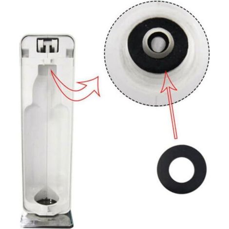 Joint D'Étanchéité - Silicone Alimentaire - Pour Distributeur Eau Gazeuse - Diamètre Intérieur 10 mm - Lot De 20 Pièces (1/5)