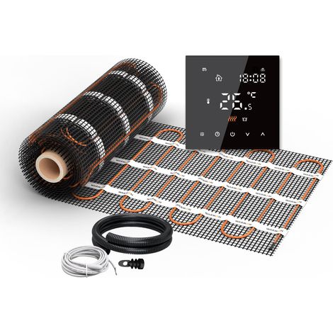 Heizmatte WARMON CLASSIC 150 W/m² inkl. TS 300 Thermostat schwarz - 4 m² (1/5)
