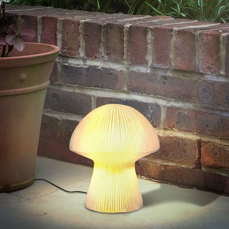 esotec Dekorative Solarleuchte in Pilzform DUO COLOR wetterfest outdoor 102685 (1/5)