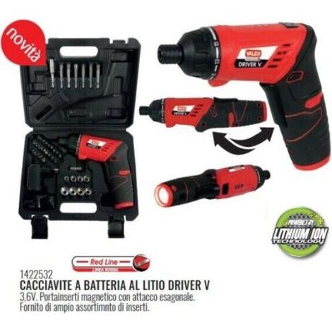 Cacciavite a batteria al litio DRIVER V 1422532 VALEX (1/5)