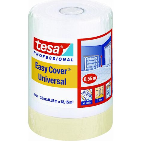 Tesa Pellicola Protettica 33mtx55cm Easy Cover Marrone Chiaro (1/7)