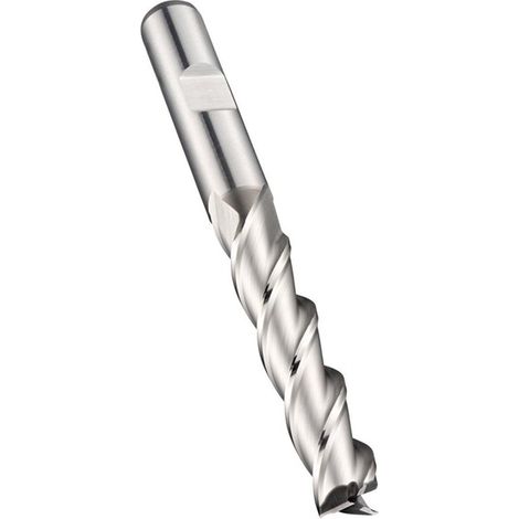 Fraise C333 DIN 844 L D.10mm Coupe-L.45mm HSS-E-PM Brut 40 degrés Z.3 DO (1/2)