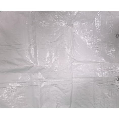 Rete Ponteggio Bianca Antipolvere – 1,8 x 25 metri – 1 pezzo