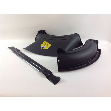 Kit tapa cuchilla mulching y deflector cortacésped minirider 76 SDE MTD (1/4)