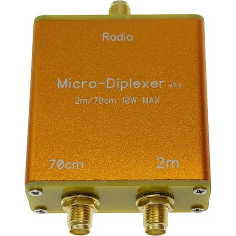 10W V/U 2m 70cm Mikro-Diplexer-Duplexfilter (mit Gehäuse)