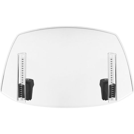 Pare-Brise de Moto - Pare-Brise Transparent, Bouclier ABS résistant aux Rayures, Design Portable réglable Déflecteur d'air Robuste pour la Protection de la Moto, améliore (1/5)