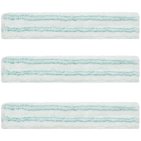 royaluxe-Leifheit Housse de rechange lave-vitres 3-en-1, housse de lave-vitres en microfibres micro duo, éponge de nettoyage extrêmement absorbante et puissante, chiffon pour vitres et cadres de fenêt