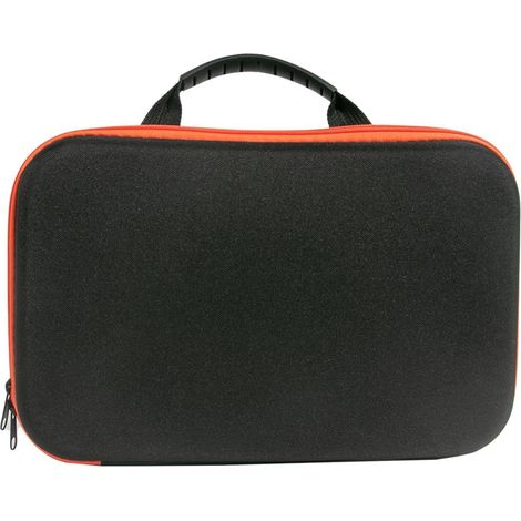 Coffret pour perceuse électrique Gralara, boîte à outils avec compartiment interne, boîte portable en EVA durable, idéale pour le travail, les voyages et le rangement, orange (1/5)