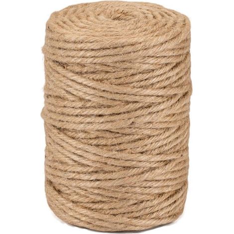 Ficelle de jute naturelle Ø5 mm ±100 m, naturelle (1/4)