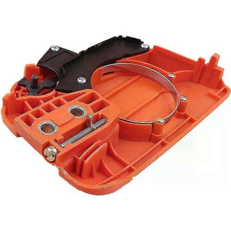 525628901 Ensemble frein de chaîne, pignon d'embrayage et couvercle latéral compatibles avec les tronçonneuses Husqvarna 240 E, 236 E et 235 E - Pièces détachées JXLGV (1/5)