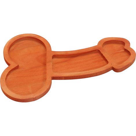 Planche à apéritif 40cm en bois écologique, sans BPA, grande surface pour charcuterie, fromage, gâteaux et viande. (1/5)
