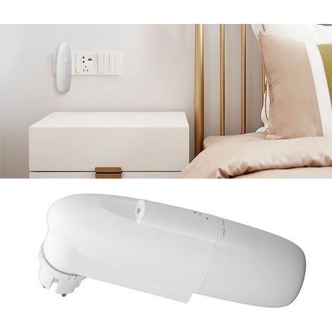 Diffusore di oli essenziali bianco da 100 ml con Bluetooth e sensore di luce, dispositivo di nebulizzazione portatile e intelligente per la spa domestica. (1/4)