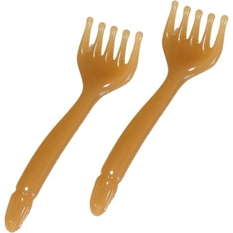 Kopfhautmassagegerät – 2er-Set – Ergonomisches Kunstharz – 5-Zinken-Gua-Sha-Massage – Entspannung für Männer und Frauen – Farbe zufällig (1/5)
