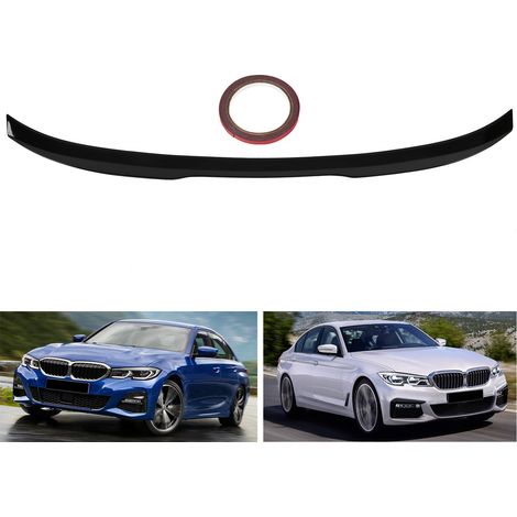 Modification pour BMW Série 3 G20 (2019+) : Aileron arrière Maxton noir brillant (1/5)